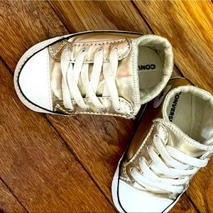 Size 3 Baby Girl Converse Crib Sneaker
